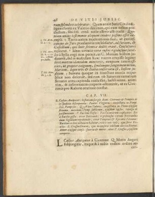 Cap. VII.