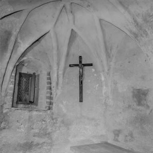 Wasserkunst : Bautzen. Alte Wasserkunst. Turminneres mit Ausstellung zur Geschichte des Turmes