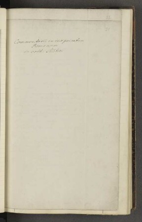 Commentarii im ius privatum Romanum in codd. MStis.