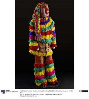 "careto" (Maske, Oberteil, Unterteil, Gürtel, Schellen, Schuhe)