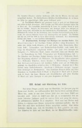 III. Gestalt und Einteilung der Erde