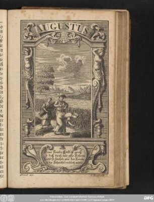 [Der Monat Augustus.]