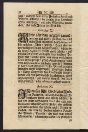 12-20, Articulus XI.-XVIII.