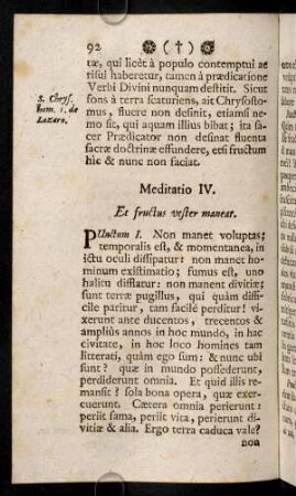 92-94, Meditatio IV