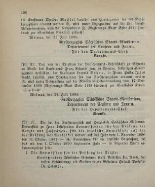 70. Ministerial-Bekanntmachung, den Wechsel in der Hauptagentur der Versicherungs-Gesellschaft zu Schwedt betreffend