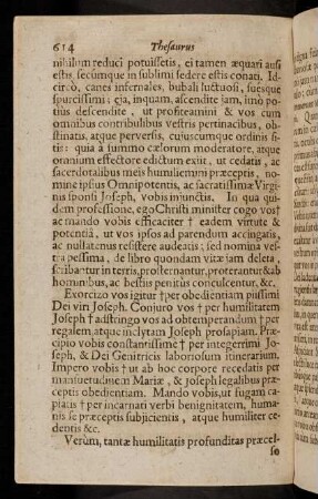 614-623, Exorcizo vos igitur per obedientiam piissimi Dei viri ...