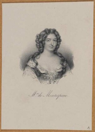 Bildnis der Françoise-Athénaïs de Montespan