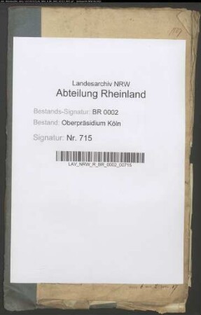 Anlegung einer Apotheke in Grefrath (Reg. Bezirk: Düsseldorf)