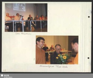 Das Präsidium: Klaus-Elmar Neumann, Michael Zschau, Günther Müller, Hartmut Höhne, Holger Günzler, Carsten Jandura