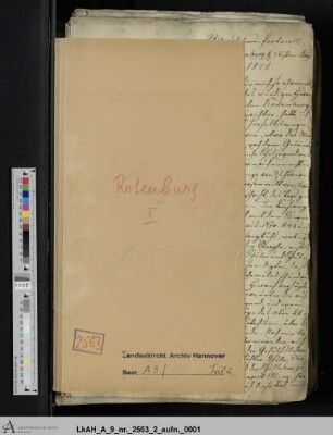 Visitationen in der Inspektion Rotenburg