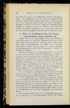 228-232 IV. Mittel zur Durchführung dieser Forderungen
