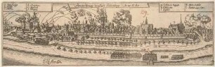 Die Bombardierung der Stadt Wittenberg im Oktober 1760 während des Siebenjährigen Krieges