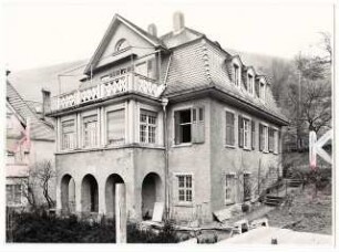 Wohnhaus Dr. R., Heidelberg: Vorderansicht Wohnhaus vor dem Umbau