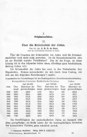 193-292, I. Originalaufsätze