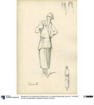Ensemble von Bernard et C.ie, Modell Pitcherunette