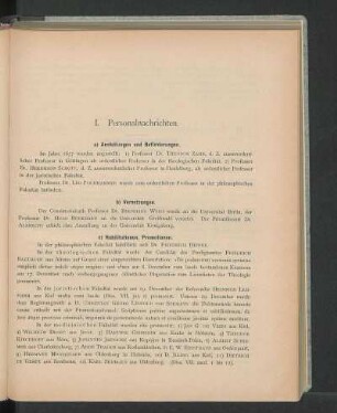 c) Habilitationen, Promotionen.