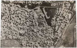 Gesamtbebauungsplan Ankara Teilbebauungsplan Altstadt: Luftbildaufnahme 1:2000, Altstadt, Hamam Önü-Viertel zwischen dem Straßenzug d. Mukaddem C. und Hacet Tepe