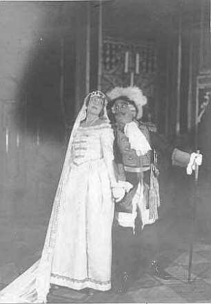 Schauspielszene. Dresden, 1929