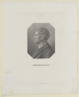 Bildnis des Joh. Winkelmann