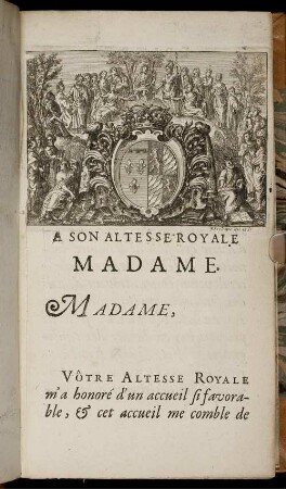 A Son Altesse Royale Madame.