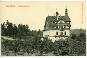 Karlsbad. Café Jägerhaus
