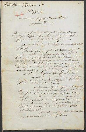 Sprachaufsatz aus Hattenhofen OA Göppingen