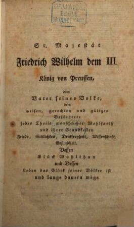 Makrobiotik oder die Kunst das menschliche Leben zu verlängern, 1