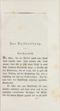 Zur Vorbereitung