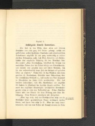 Kapitel 5. Bestätigende Beweise Rombotham.