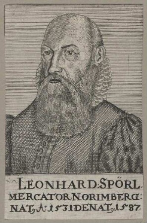 Bildnis des Leonhard Spörl