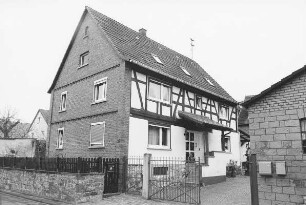 Wohnhaus, Fachwerk; Gründau, Obergasse 35