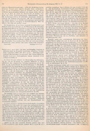 757-759 [Rezension] De Jésus aux Évangiles
