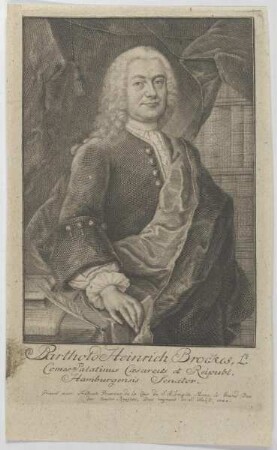 Bildnis des Barthold Heinrich Brockes