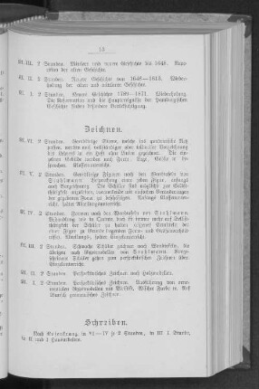 Zeichnen.