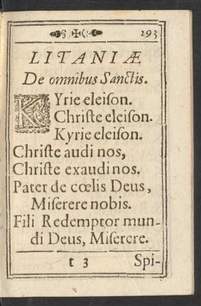 Litaniae De omnibus Sanctis