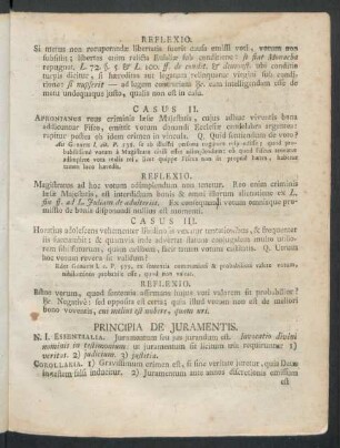 Principia de Juramentis