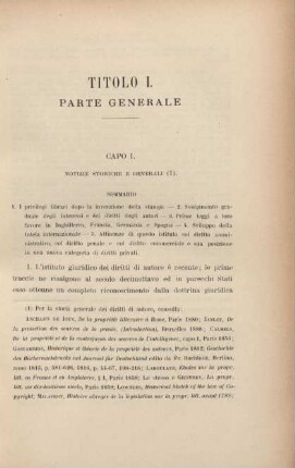 Titolo I. Parte generale