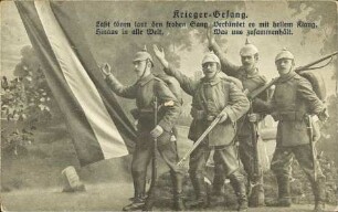 Krieger-Gesang. - Laßt tönen laut den frohen Sang [...]