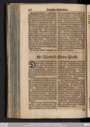 Die Türckische Weiber-Tracht.