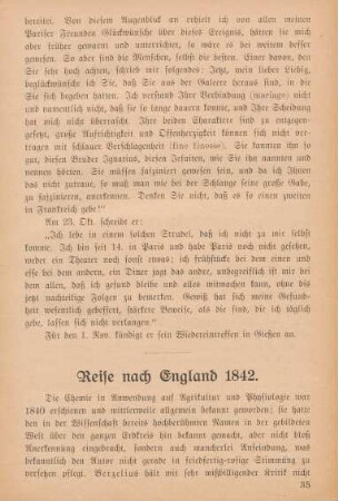 Reise nach England 1842