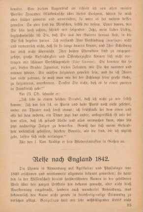 Reise nach England 1842
