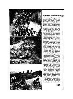Unser Arbeitslager in Schmiedeberg