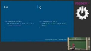When and How to use CGo: Or, Foreign Functions for Fun and Profit