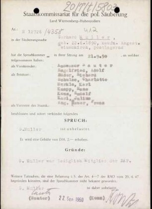 Müller, Gerhard