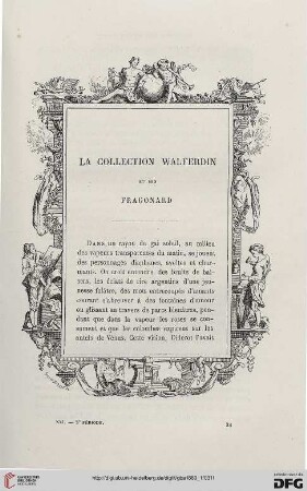 2. Pér. 21.1880: La collection Walferdin et ses Fragonard