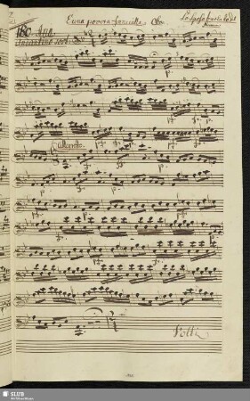 180. Aria: È una povera fanciulla / Piccinni, N.