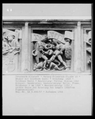 Neuhof — Goldenes Dachl — Relief