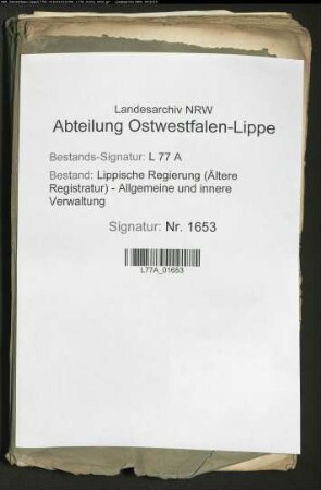 Prozeßtabellen des Advokaten Fisci et Camerae (des fiskalischen Anwalts)