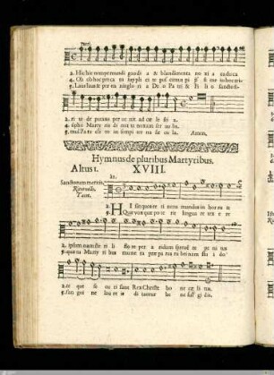 Hymnus de pluribus Martyribus.