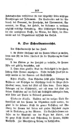 Der Schreibunterricht